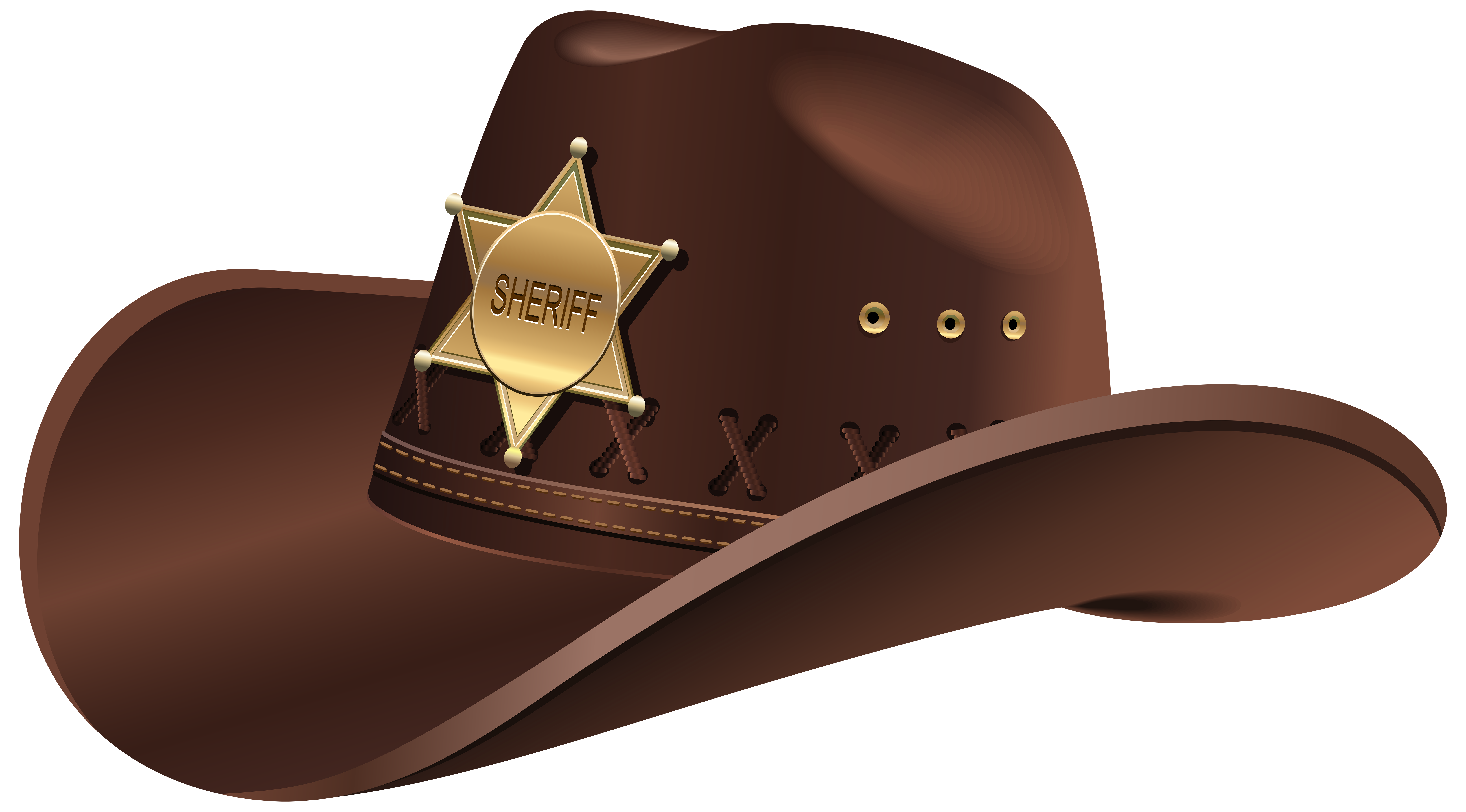 Sheriffs Hat PNG Clip Art - Best WEB Clipart