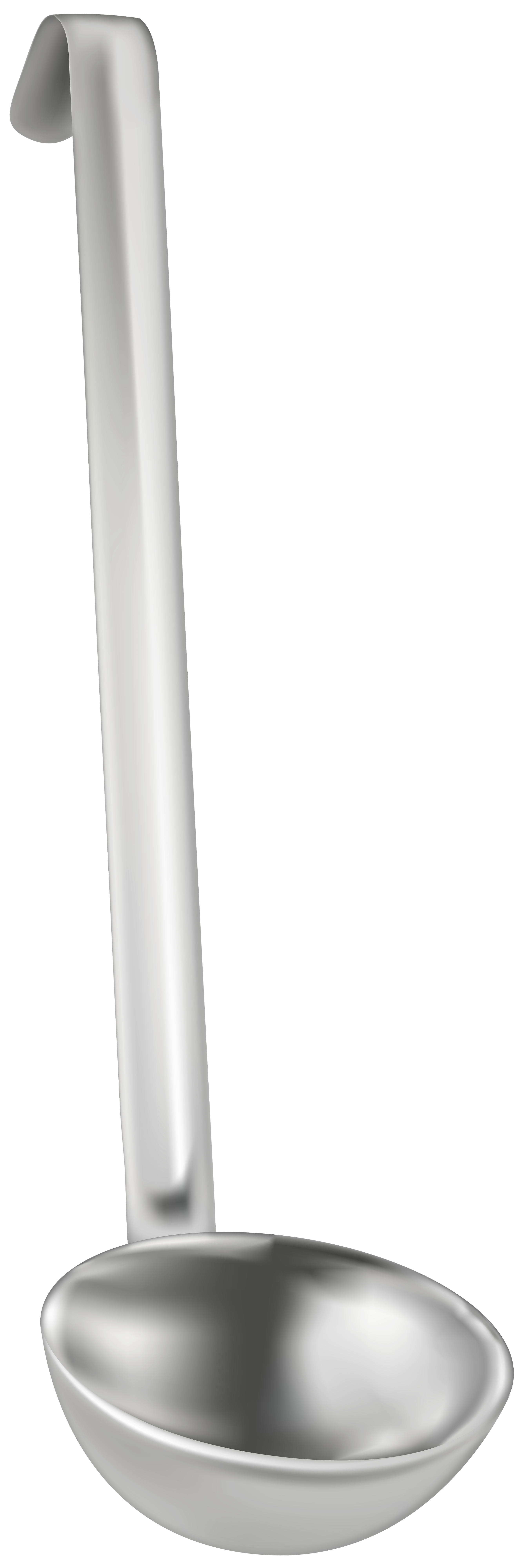 Stainless Steel Soup Ladle PNG Clip Art - Best WEB Clipart