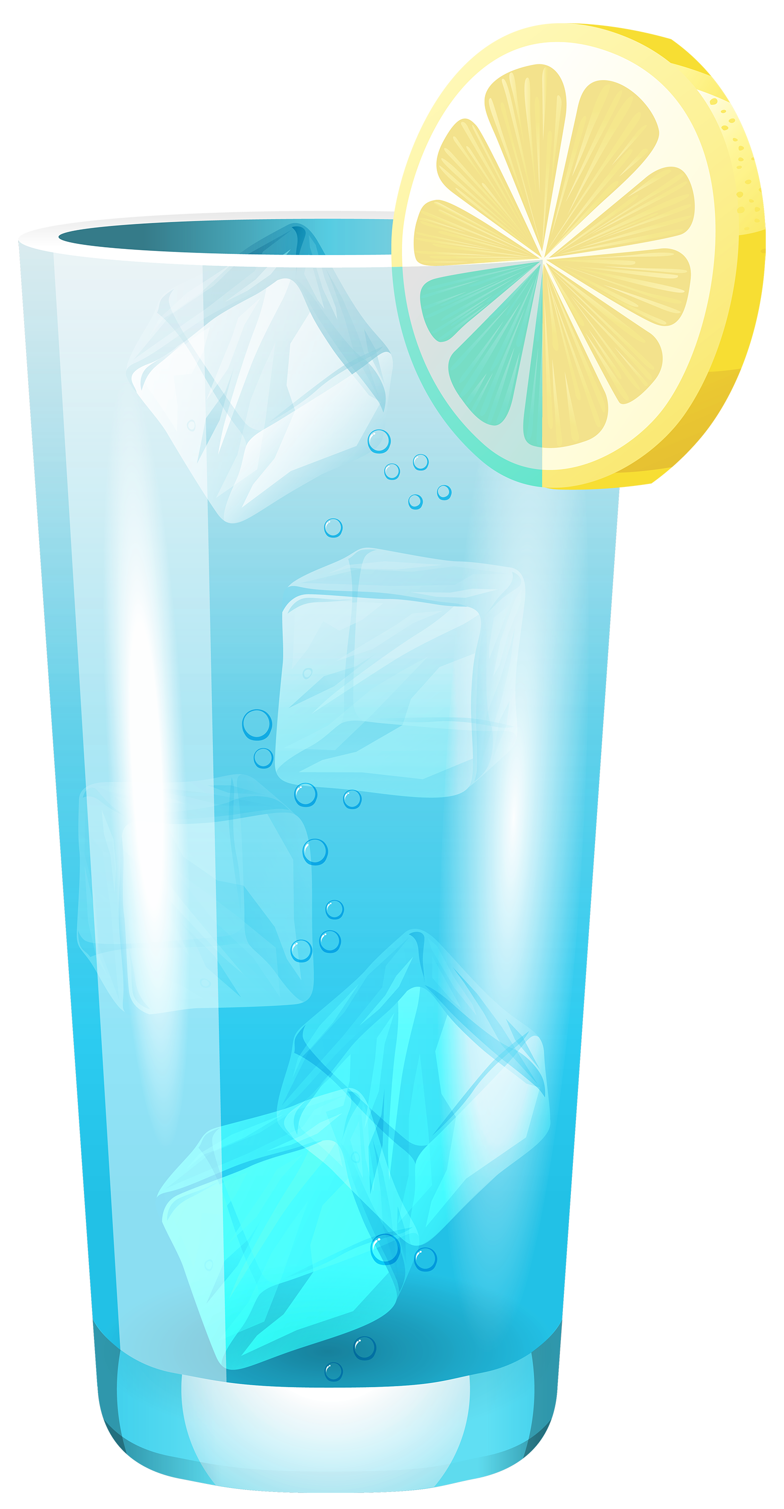 Transparent Blue Cocktail PNG Clipart - Best WEB Clipart