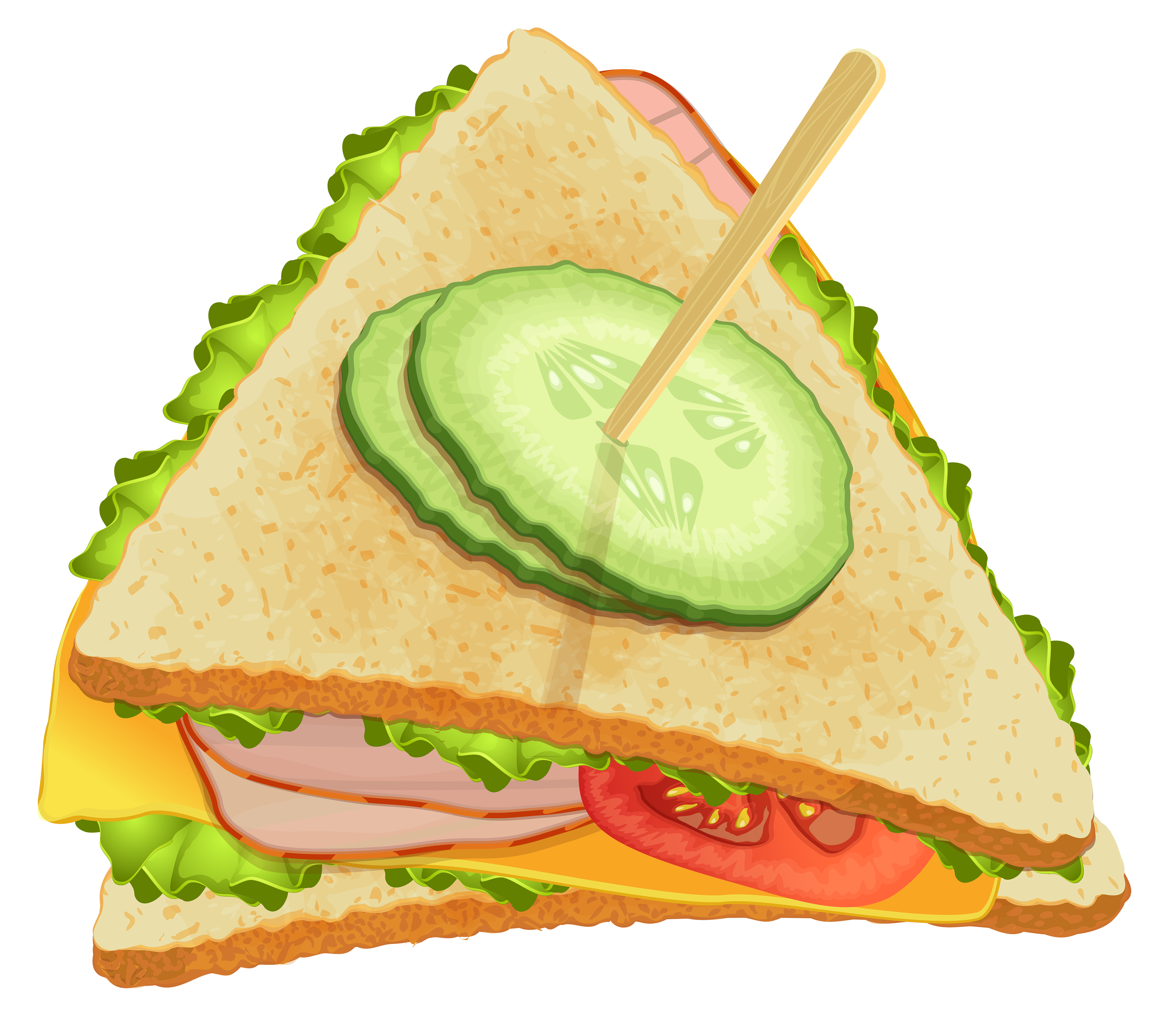 Triangle Sandwich PNG Clipart - Best WEB Clipart