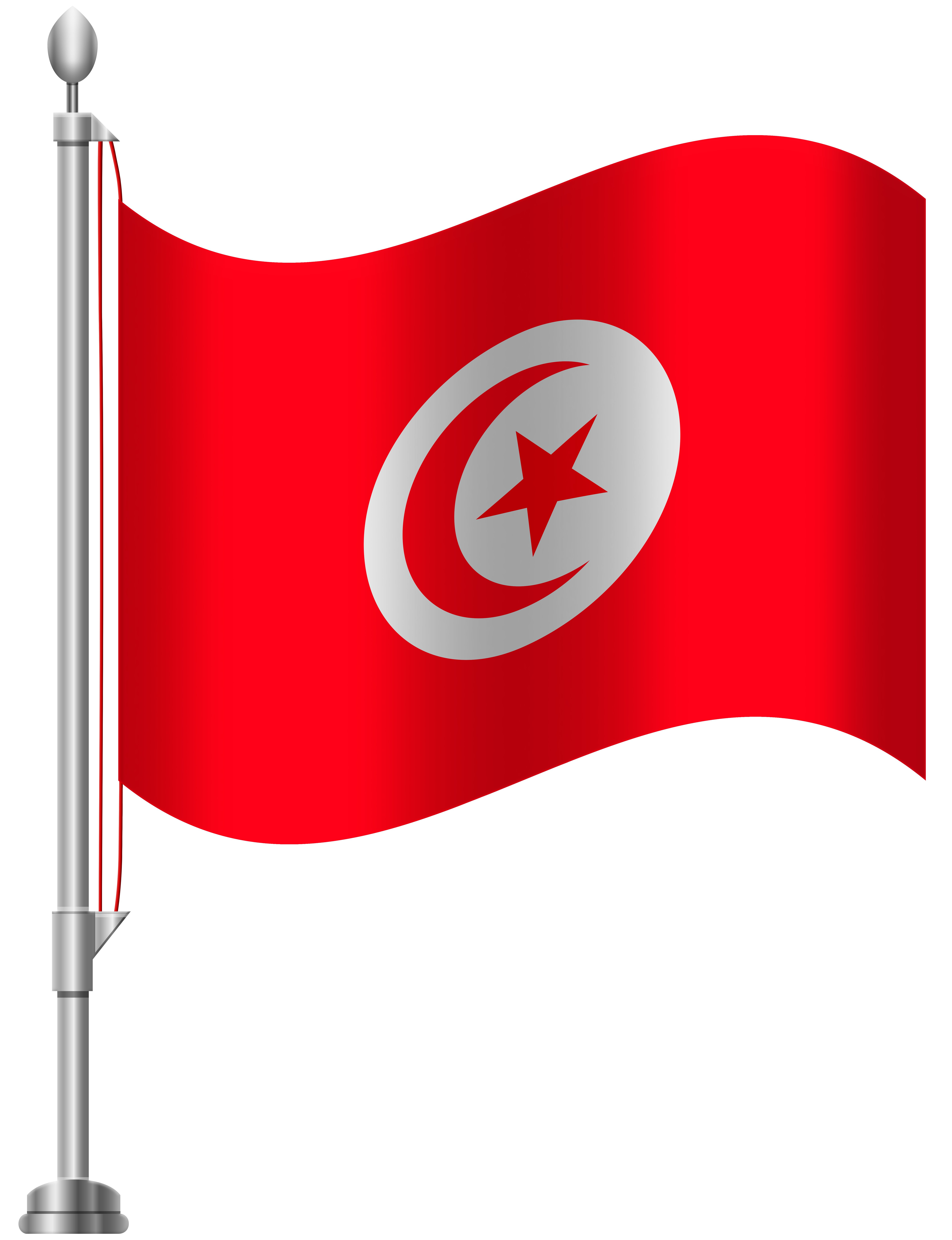Tunisia Flag PNG Clip Art - Best WEB Clipart