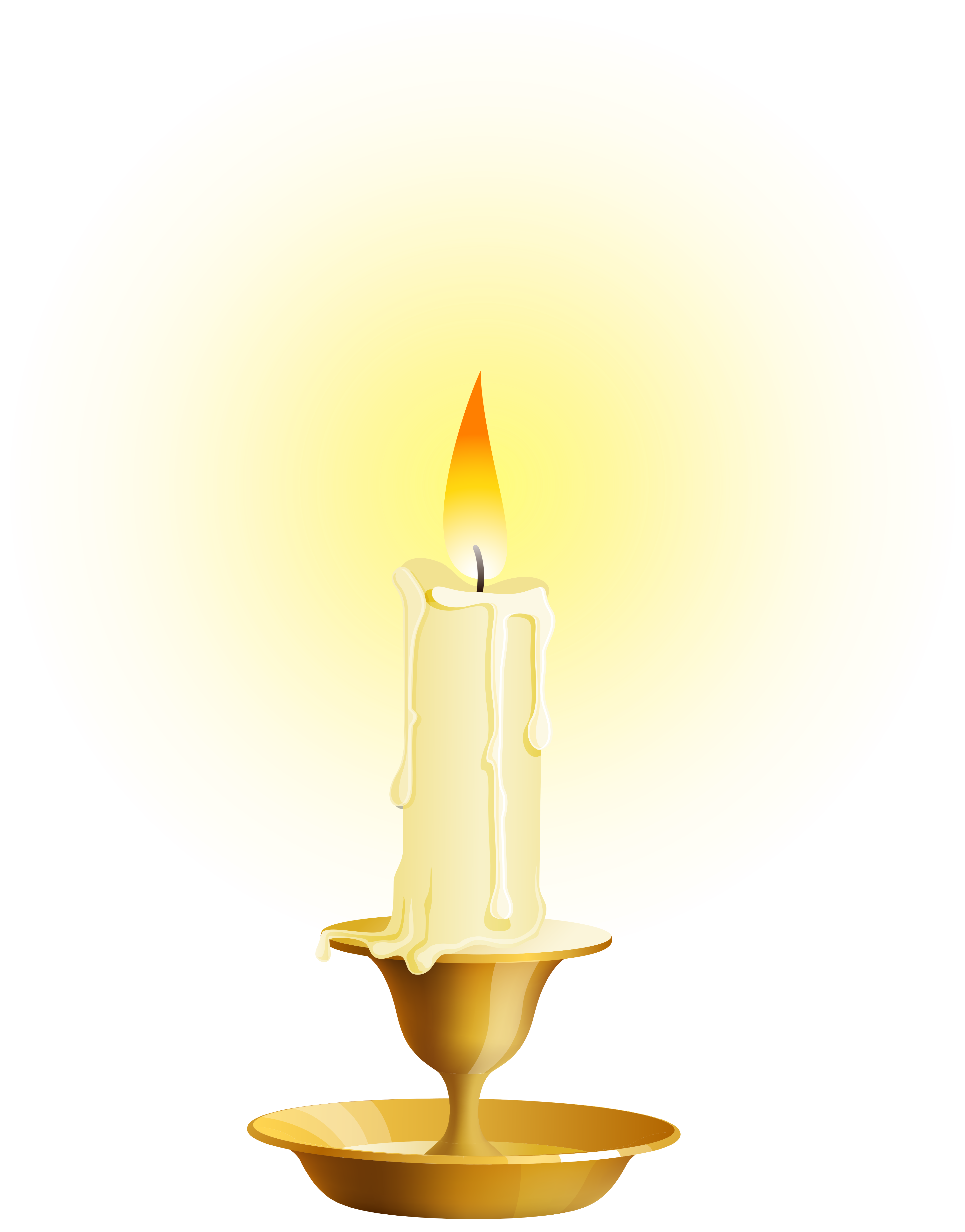 White Candle PNG Clip Art - Best WEB Clipart