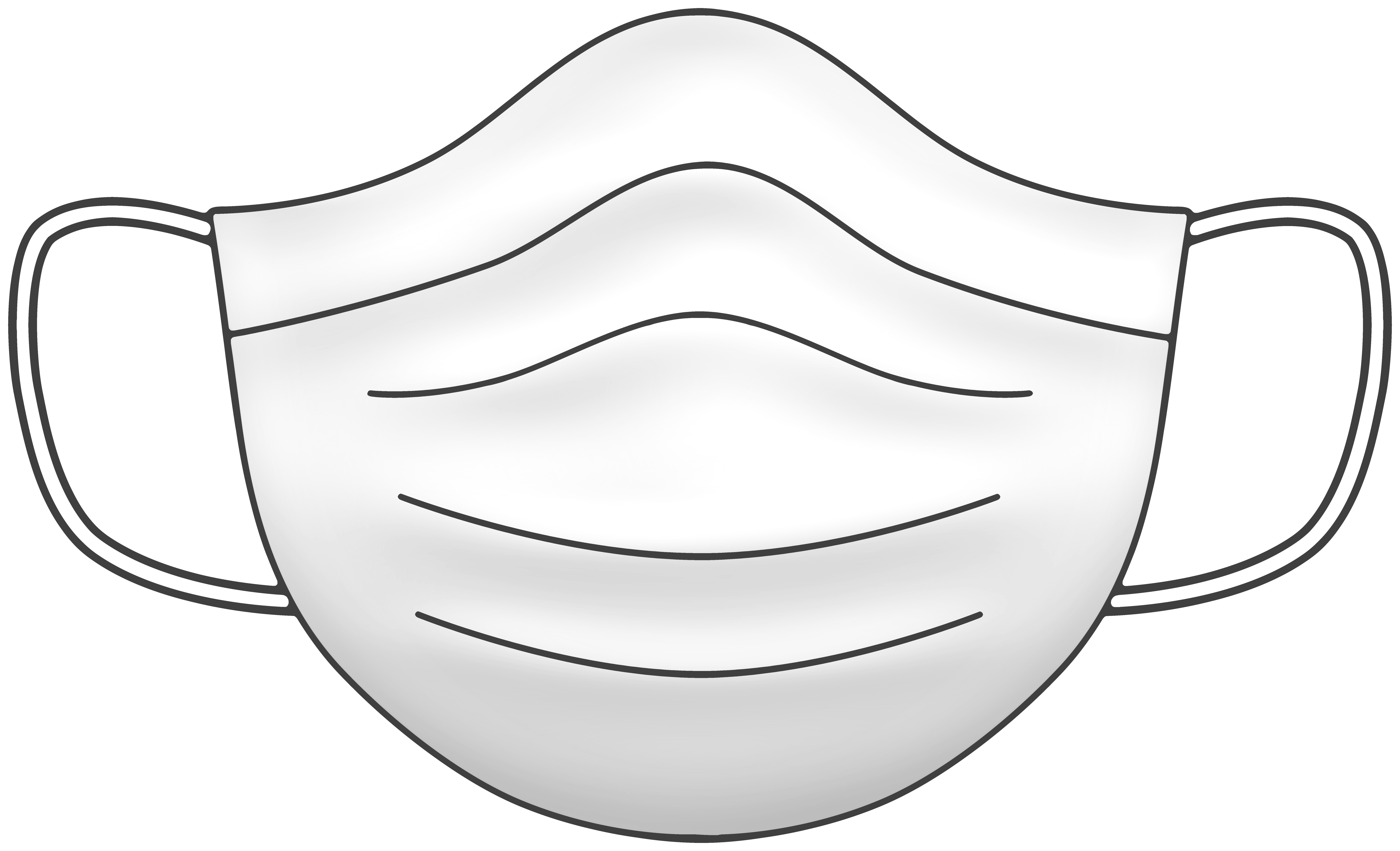 White Face Mask Clipart PNG Image - Best WEB Clipart