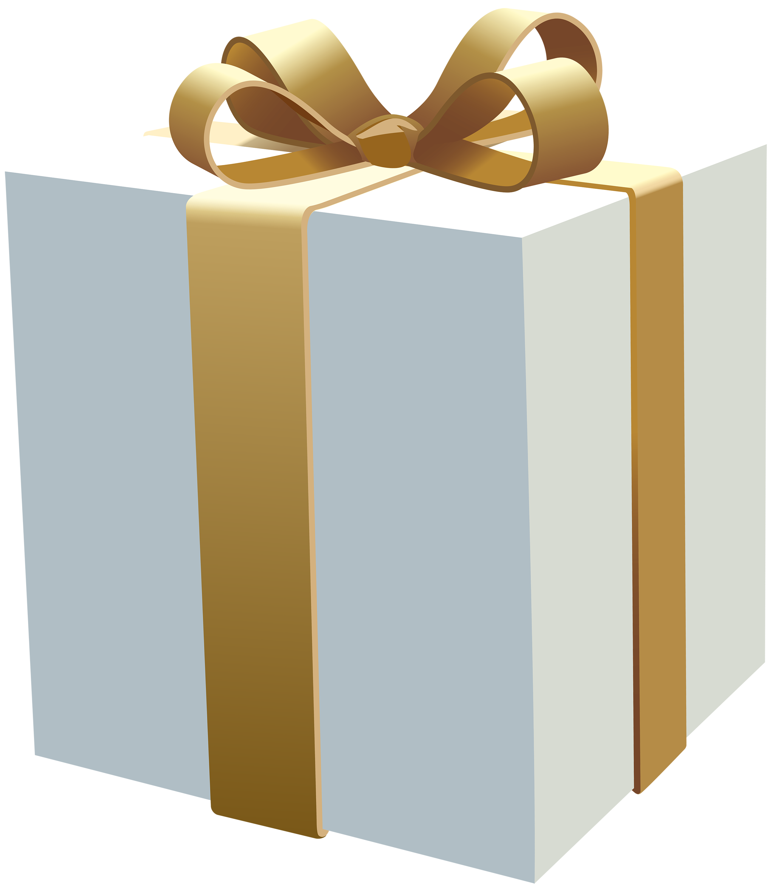 White Gift Box PNG Clipart - Best WEB Clipart