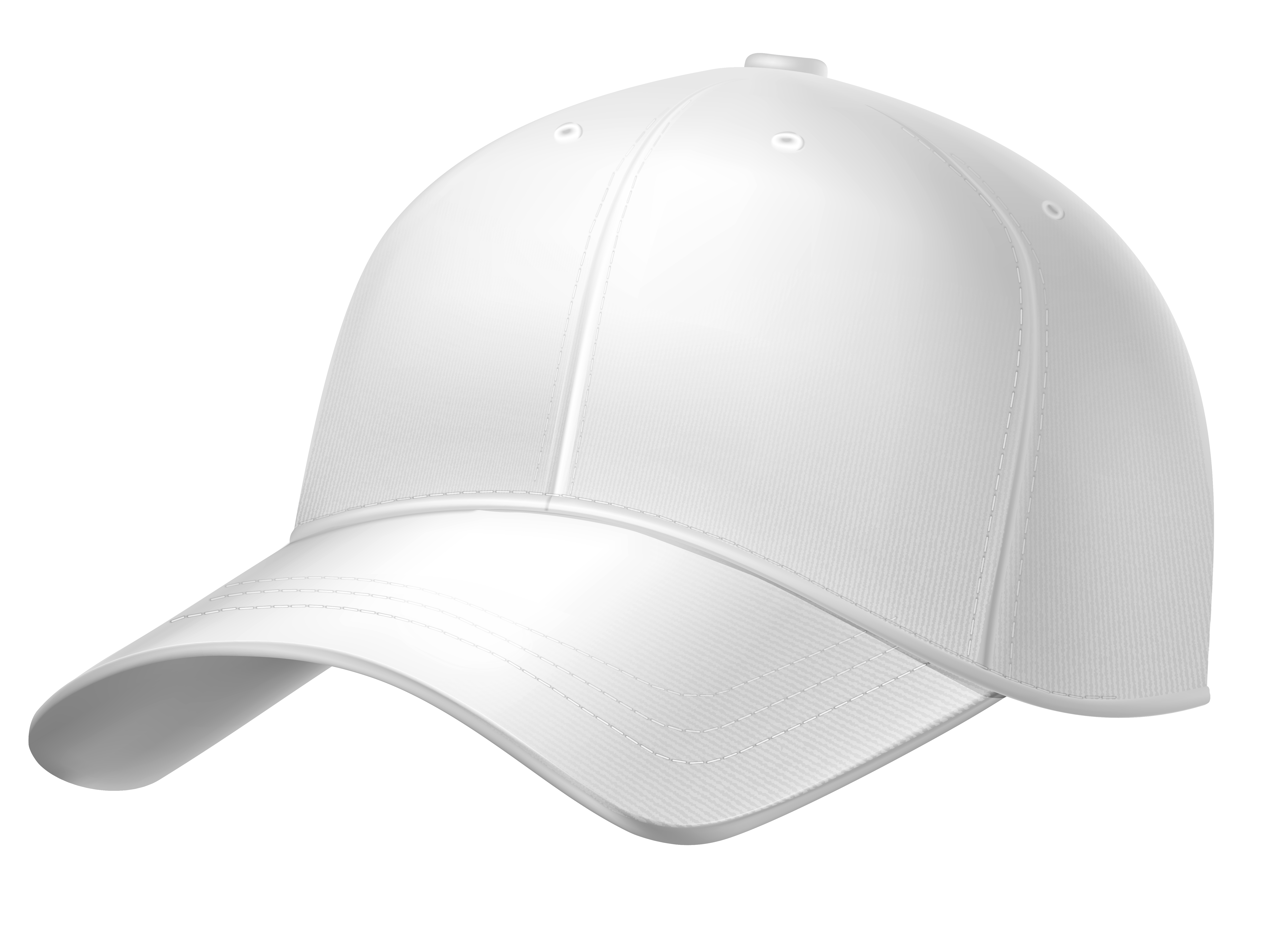 Download White Plain Baseball Cap PNG Clipart - Best WEB Clipart