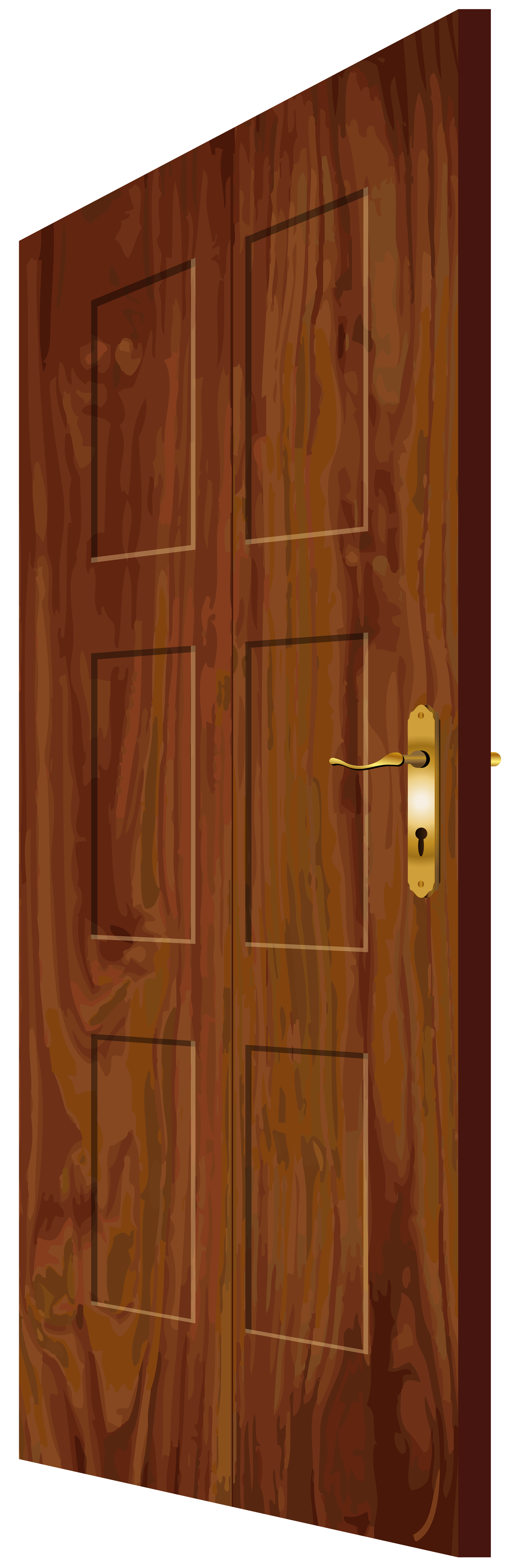 Wooden Door PNG Clip Art - Best WEB Clipart