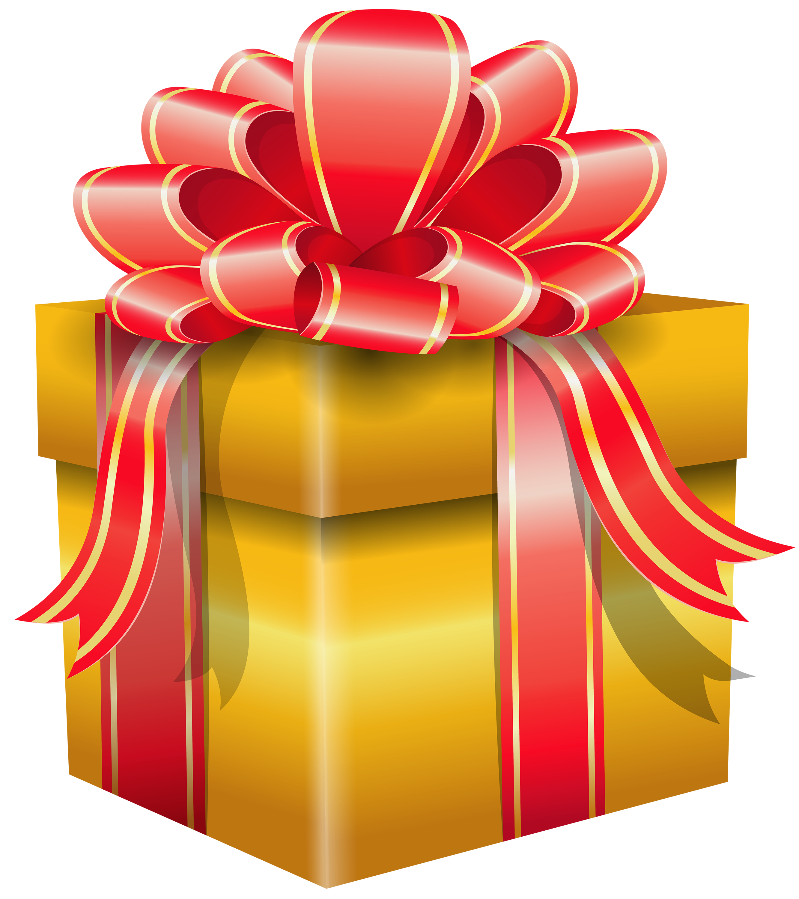 Yellow Gift Box PNG Clipart  Best WEB Clipart