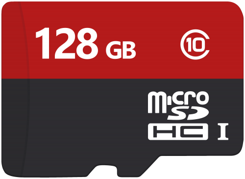 128 GB Micro SD Flash Memory Card PNG Clip Art - High-quality PNG Clipart Image in cattegory Computer Parts PNG / Clipart from ClipartPNG.com