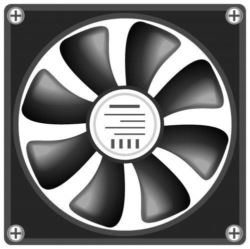 12V Computer Fan PNG Clipart - High-quality PNG Clipart Image in cattegory Computer Parts PNG / Clipart from ClipartPNG.com