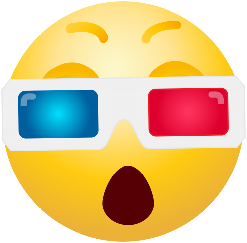 3D Glasses Emoticon PNG Clip Art - High-quality PNG Clipart Image in cattegory Emoticons PNG / Clipart from ClipartPNG.com