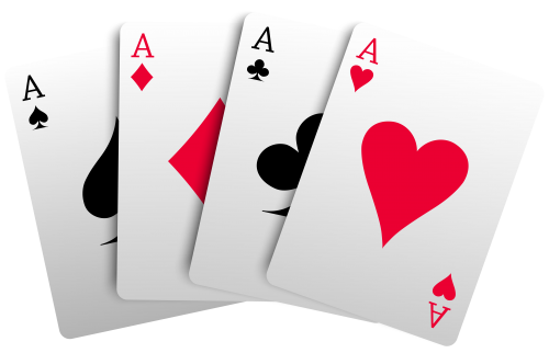 4 Aces Cards PNG Clipart - High-quality PNG Clipart Image in cattegory Games PNG / Clipart from ClipartPNG.com