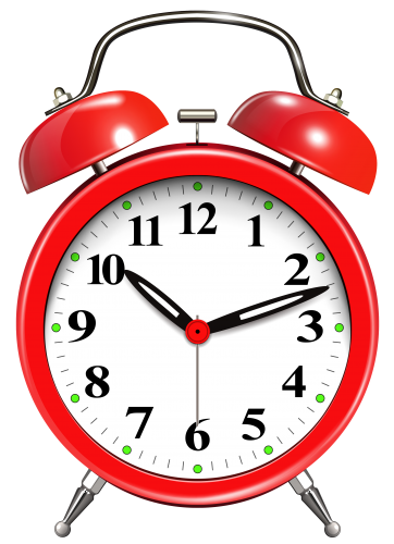 Alarm Clock Red PNG Clip Art - High-quality PNG Clipart Image in cattegory Clock PNG / Clipart from ClipartPNG.com