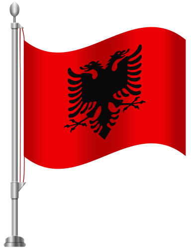 Albania Flag PNG Clip Art - High-quality PNG Clipart Image in cattegory Flags PNG / Clipart from ClipartPNG.com