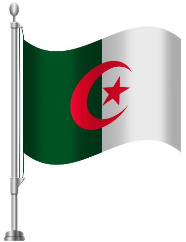 Algeria Flag PNG Clip Art - High-quality PNG Clipart Image in cattegory Flags PNG / Clipart from ClipartPNG.com
