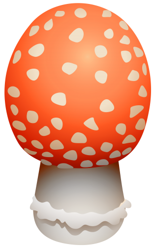 Amanita Muscaria Mushroom PNG Clipart - High-quality PNG Clipart Image in cattegory Mushrooms PNG / Clipart from ClipartPNG.com