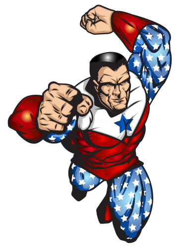 American Superhero PNG Clip Art - High-quality PNG Clipart Image in cattegory Superhero PNG / Clipart from ClipartPNG.com
