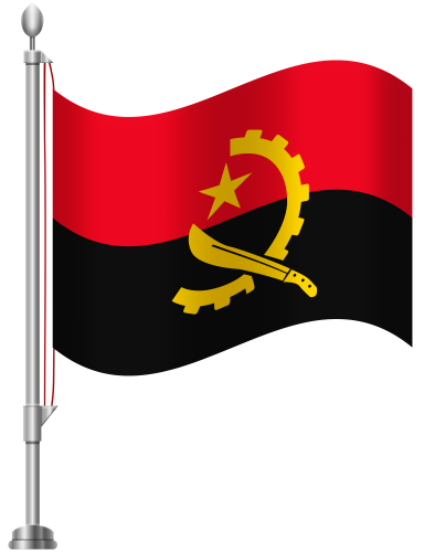 Angola Flag PNG Clip Art - High-quality PNG Clipart Image in cattegory Flags PNG / Clipart from ClipartPNG.com