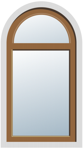 Arch Window Brown PNG Clip Art - High-quality PNG Clipart Image in cattegory Windows PNG / Clipart from ClipartPNG.com