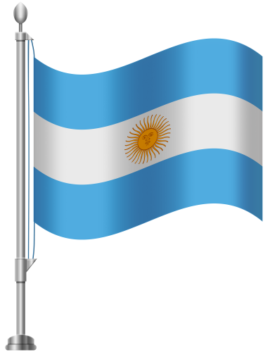 Argentina Flag PNG Clip Art - High-quality PNG Clipart Image in cattegory Flags PNG / Clipart from ClipartPNG.com