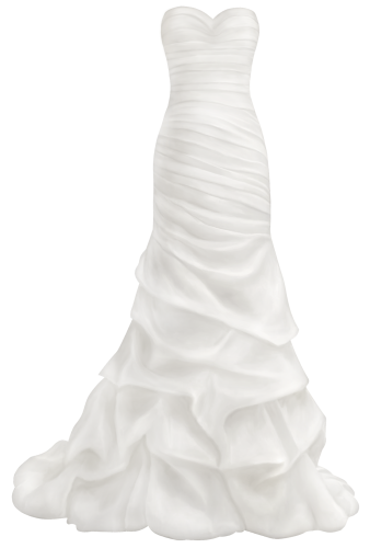 Beautiful Wedding Dress PNG Clip Art - High-quality PNG Clipart Image in cattegory Wedding PNG / Clipart from ClipartPNG.com