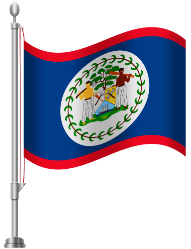 Belize Flag PNG Clip Art - High-quality PNG Clipart Image in cattegory Flags PNG / Clipart from ClipartPNG.com