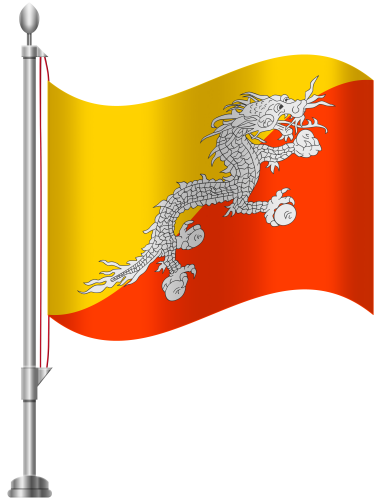 Bhutan Flag PNG Clip Art - High-quality PNG Clipart Image in cattegory Flags PNG / Clipart from ClipartPNG.com