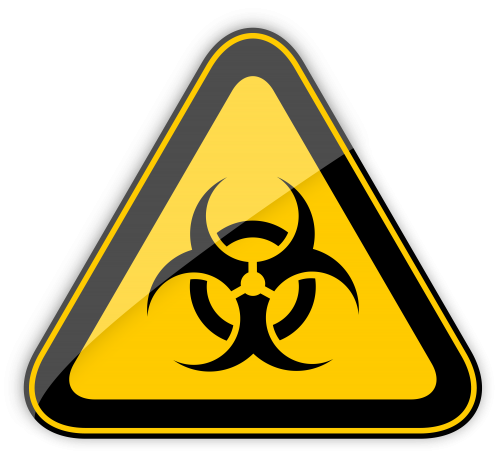 Biohazard Warning Sign PNG Clipart - High-quality PNG Clipart Image in cattegory Signs PNG / Clipart from ClipartPNG.com