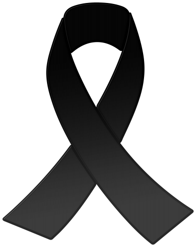 Black Awareness Ribbon PNG Clipart - High-quality PNG Clipart Image in cattegory Awareness Ribbons PNG / Clipart from ClipartPNG.com