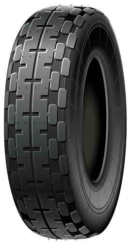 Black Car Tire PNG Clip Art - High-quality PNG Clipart Image in cattegory Auto Parts PNG / Clipart from ClipartPNG.com