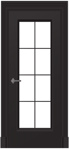 Black Door PNG Clip Art - High-quality PNG Clipart Image in cattegory Doors PNG / Clipart from ClipartPNG.com