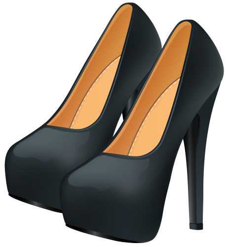 Black Heels PNG Clip Art - High-quality PNG Clipart Image in cattegory Shoes PNG / Clipart from ClipartPNG.com