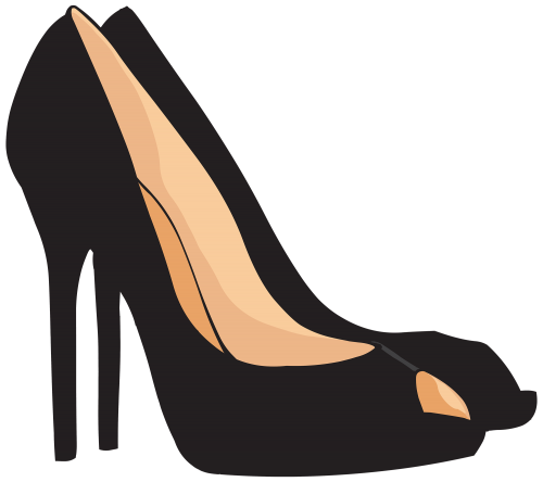 Black Heels PNG Clipart - High-quality PNG Clipart Image in cattegory Shoes PNG / Clipart from ClipartPNG.com