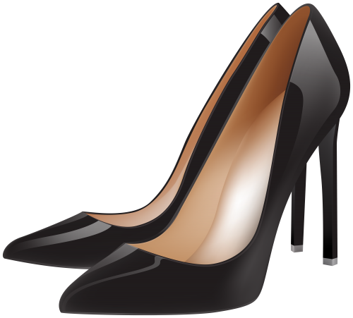 Black High Heels PNG Clipart - High-quality PNG Clipart Image in cattegory Shoes PNG / Clipart from ClipartPNG.com