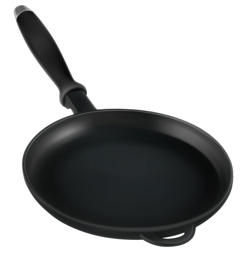 Black Pan PNG Clipart - High-quality PNG Clipart Image in cattegory Cookware PNG / Clipart from ClipartPNG.com