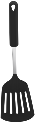 Black Spatula PNG Clip Art - High-quality PNG Clipart Image in cattegory Cookware PNG / Clipart from ClipartPNG.com