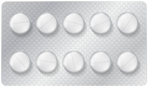 Blister Pack Of Pills PNG Clip Art - High-quality PNG Clipart Image in cattegory Medicine PNG / Clipart from ClipartPNG.com