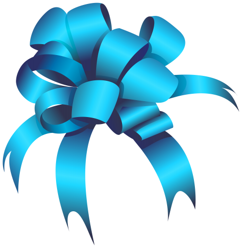 Blue Bow PNG Clipart - High-quality PNG Clipart Image in cattegory Ribbons PNG / Clipart from ClipartPNG.com