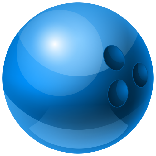 Blue Bowling Ball PNG Clipart - High-quality PNG Clipart Image in cattegory Sport PNG / Clipart from ClipartPNG.com