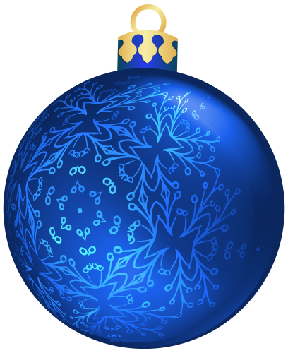 Blue Christmas Ball PNG Clipart - High-quality PNG Clipart Image in cattegory Christmas PNG / Clipart from ClipartPNG.com