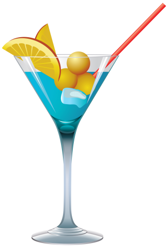Blue Cocktail PNG Clipart - High-quality PNG Clipart Image in cattegory Drinks PNG / Clipart from ClipartPNG.com