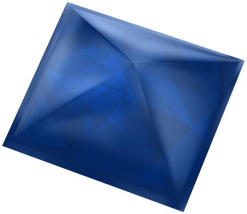 Blue Gem PNG Clipart - High-quality PNG Clipart Image in cattegory Gems PNG / Clipart from ClipartPNG.com