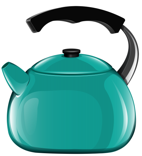 Blue Kettle PNG Clipart - High-quality PNG Clipart Image in cattegory Cookware PNG / Clipart from ClipartPNG.com