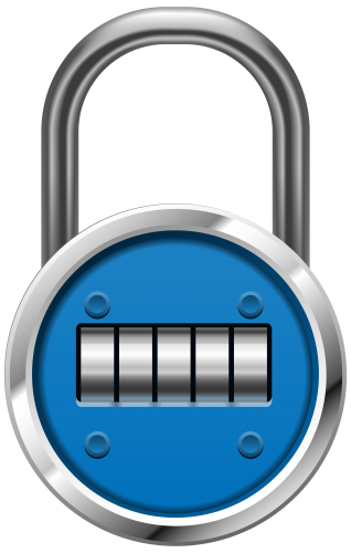 Blue Padlock PNG Clip Art - High-quality PNG Clipart Image in cattegory Lock PNG / Clipart from ClipartPNG.com