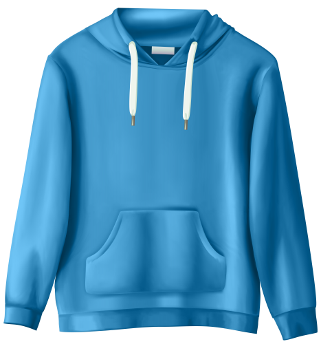 Blue Sweatshirt PNG Clip Art - High-quality PNG Clipart Image in cattegory Clothing PNG / Clipart from ClipartPNG.com