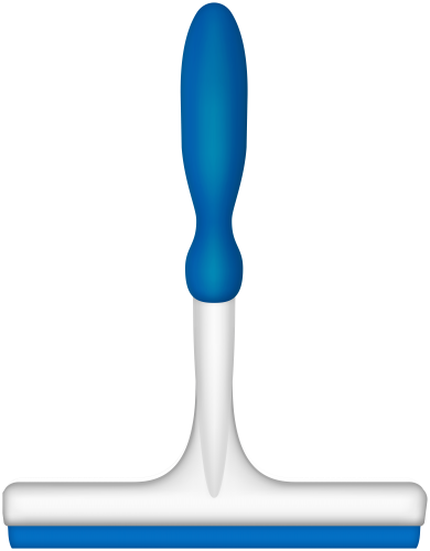 Blue Window Squeegee PNG Clip Art - High-quality PNG Clipart Image in cattegory Cleaning Tools PNG / Clipart from ClipartPNG.com