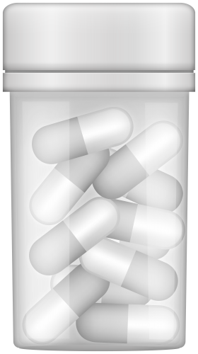 Bottle Of Pills PNG Clip Art - High-quality PNG Clipart Image in cattegory Medicine PNG / Clipart from ClipartPNG.com