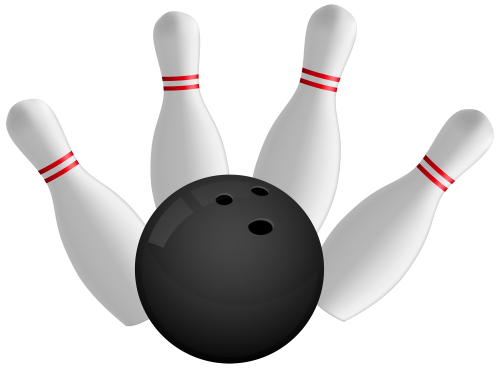 Bowling Ball and Pins PNG Clipart - High-quality PNG Clipart Image in cattegory Sport PNG / Clipart from ClipartPNG.com