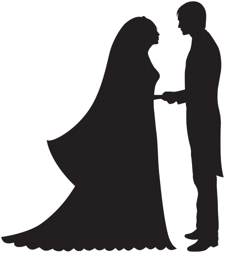 Bride and Groom PNG Clip Art - High-quality PNG Clipart Image in cattegory Wedding PNG / Clipart from ClipartPNG.com