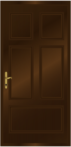 Brown Door PNG Clipart - High-quality PNG Clipart Image in cattegory Doors PNG / Clipart from ClipartPNG.com
