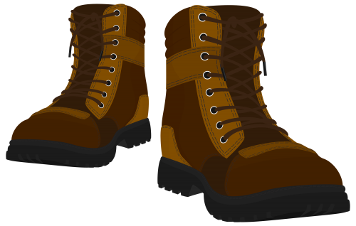 Brown Male Boots PNG Clipart - High-quality PNG Clipart Image in cattegory Shoes PNG / Clipart from ClipartPNG.com